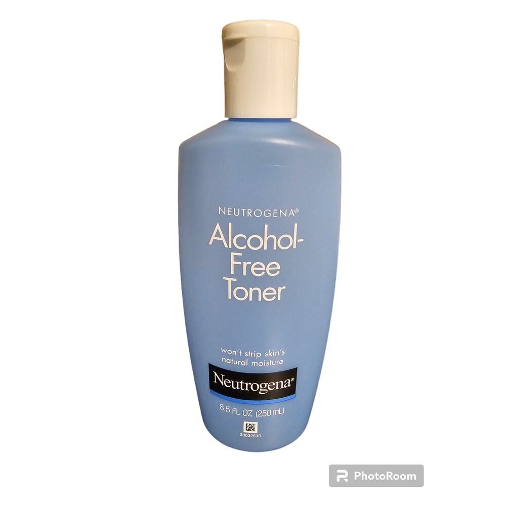 Neutrogena Alcohol Free Toner 8.5 Fl Oz NEW‎ Face Facial Tone Old Bottle Design